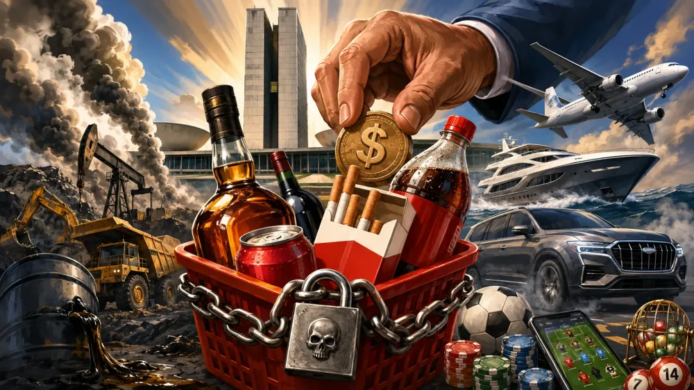 “Imposto do Pecado”: governo prepara nova taxação e brasileiros podem sentir aumento no preço de bebidas, cigarros, refrigerantes e apostas